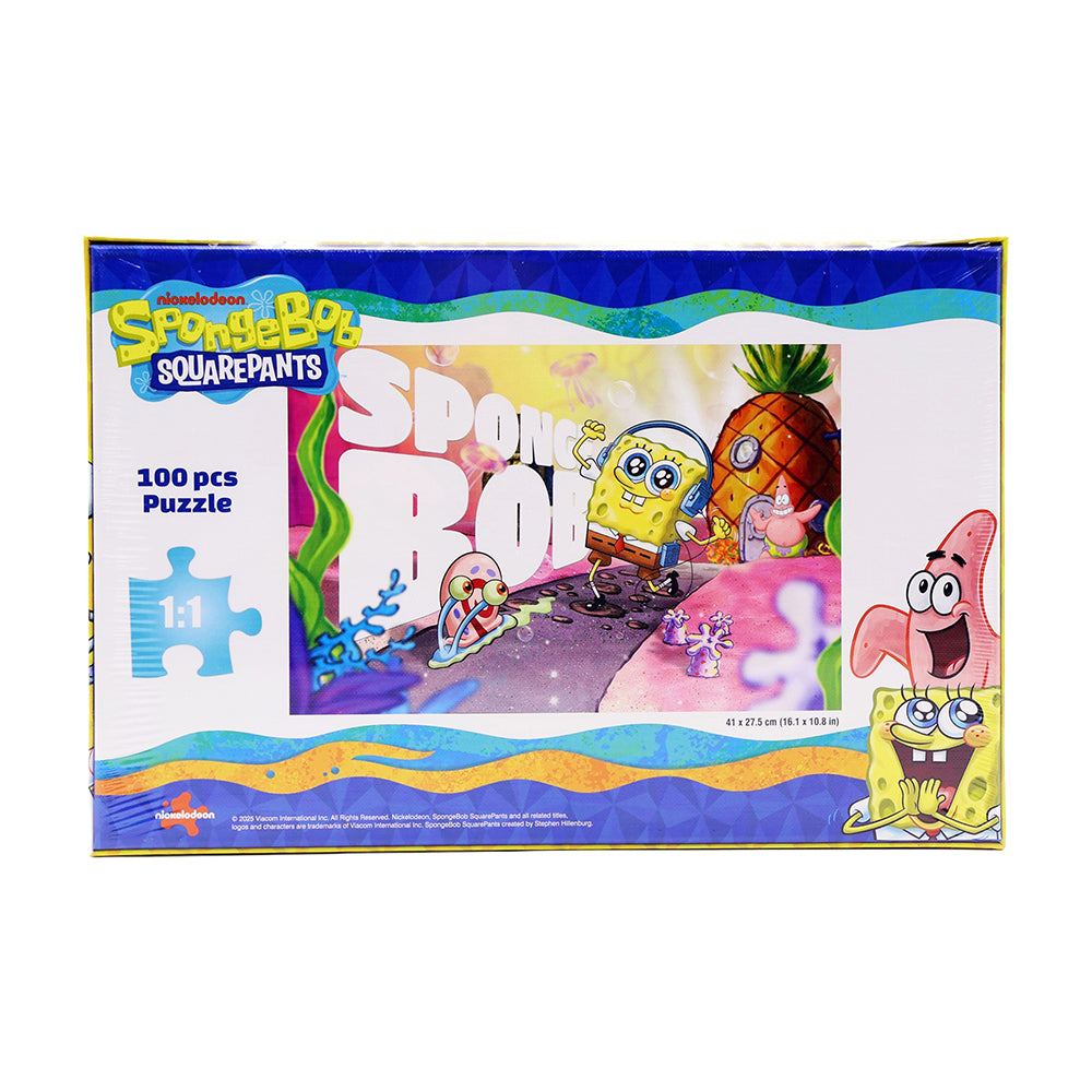 Nickelodeon Spongebob Squarepants 100 Pieces Puzzle
