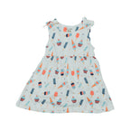 Babysoy Sweet Treats Bowknot Shoulder Dress