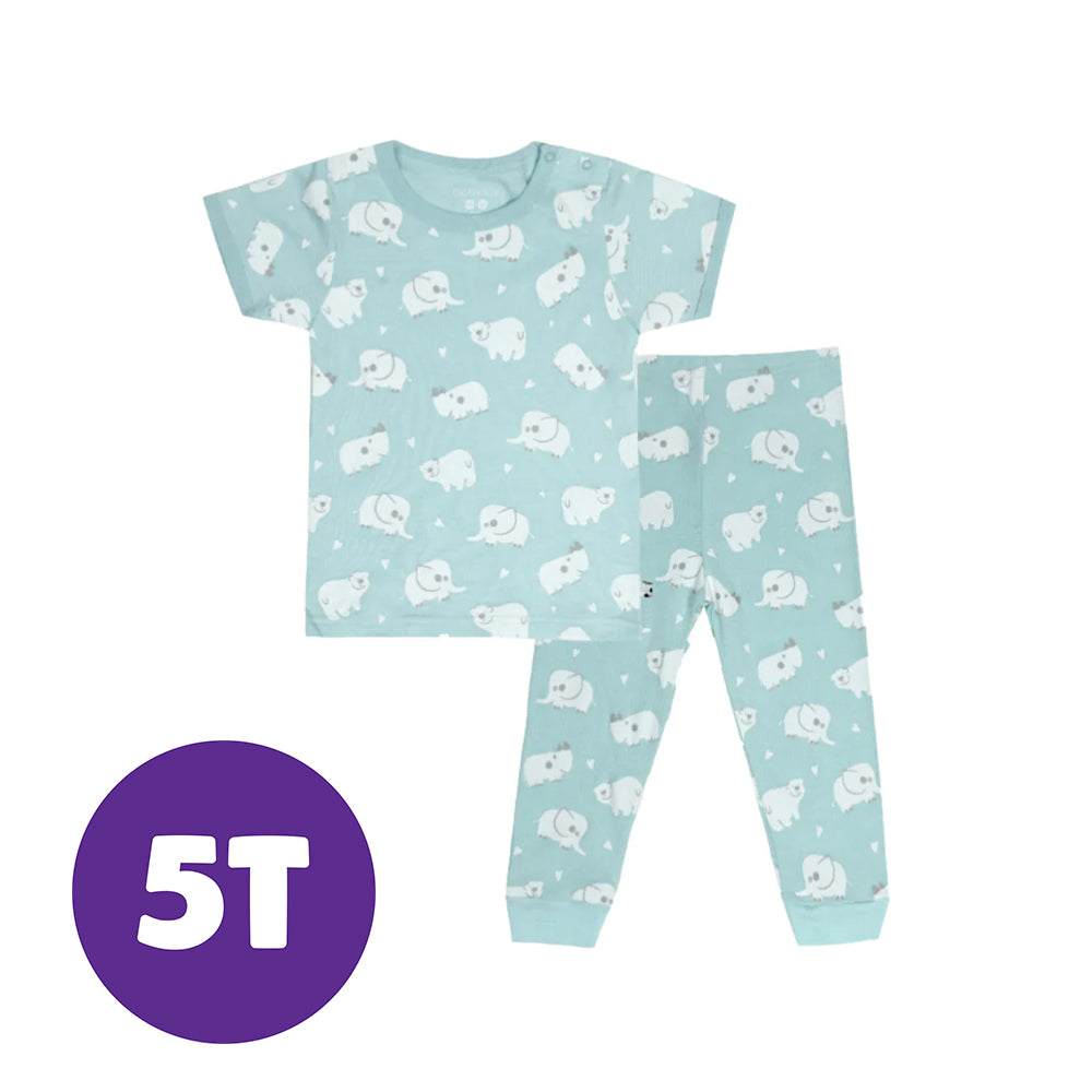 Babysoy Animal Pattern Harbor Pajama Set