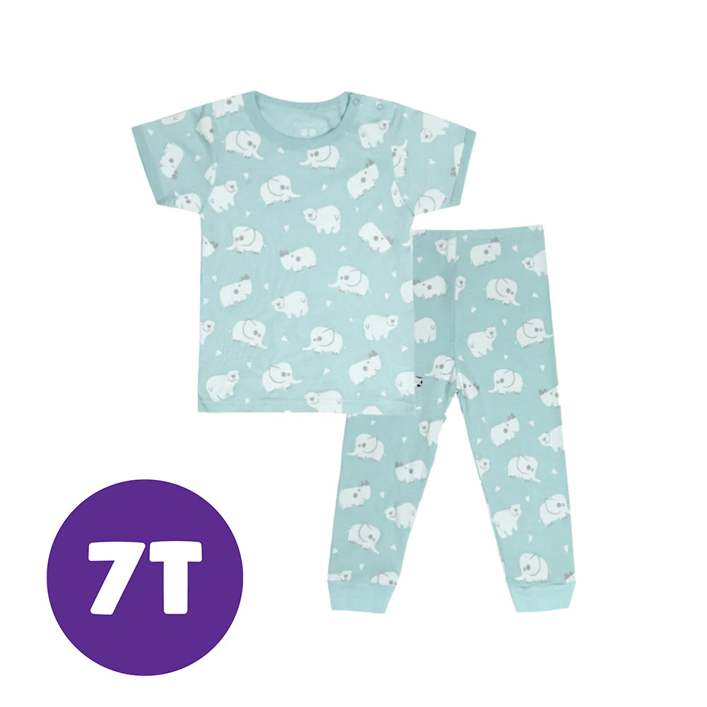 Babysoy Animal Pattern Harbor Pajama Set