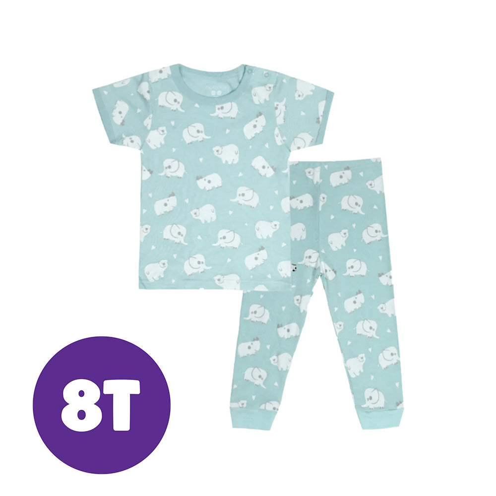 Babysoy Animal Pattern Harbor Pajama Set