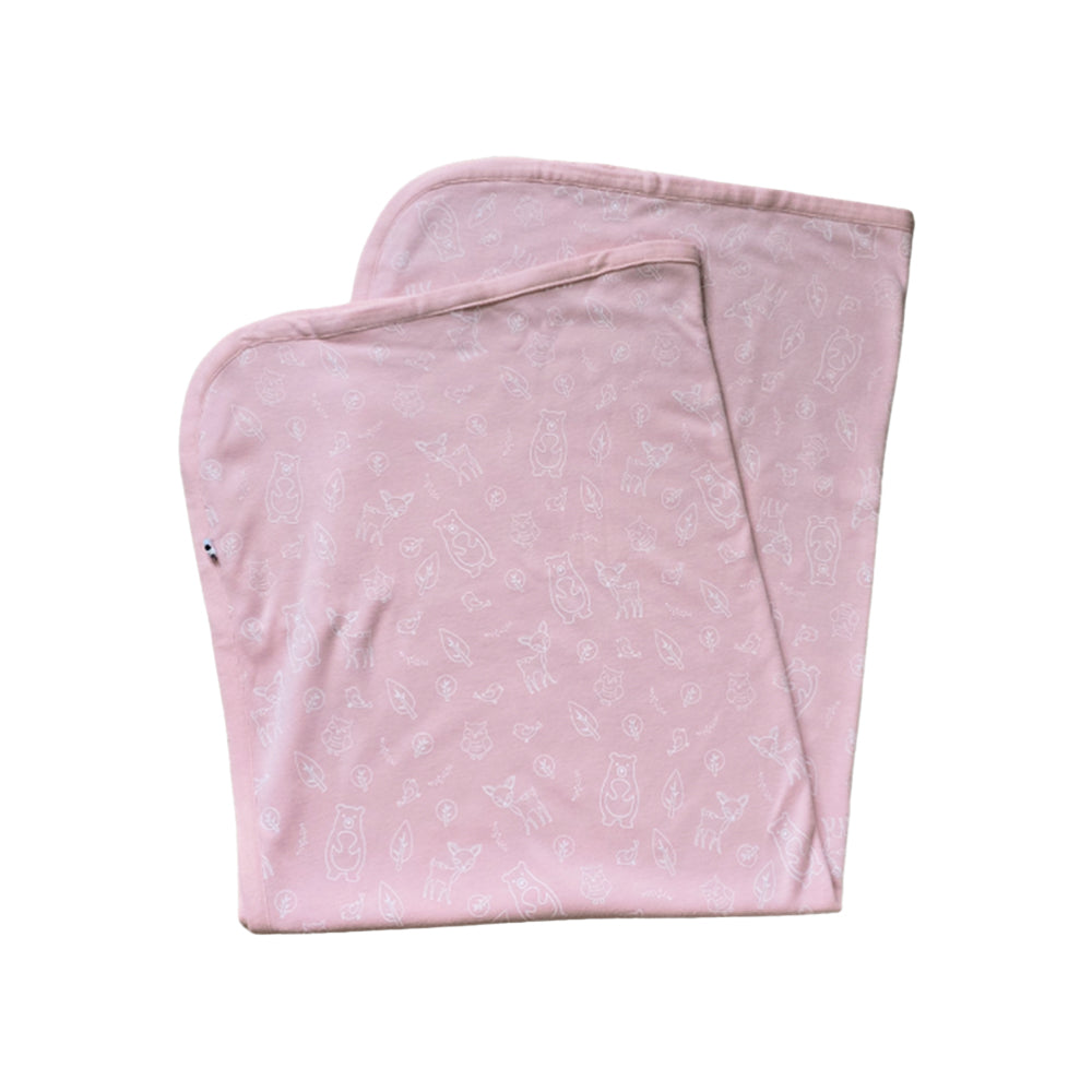 Babysoy Forest Friend Peony Security Blanket Main image