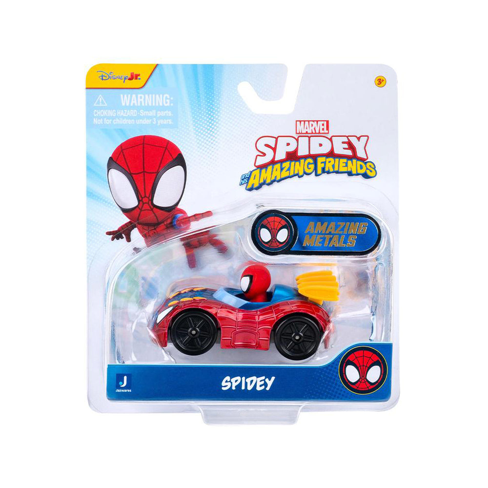 Marvel Spidey and His Amazing Friends Amazing Metals Vehicle - Spidey Main image