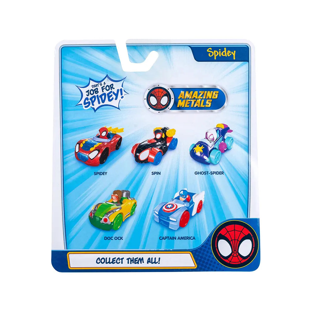 Marvel Spidey and His Amazing Friends Amazing Metals Vehicle - Spidey