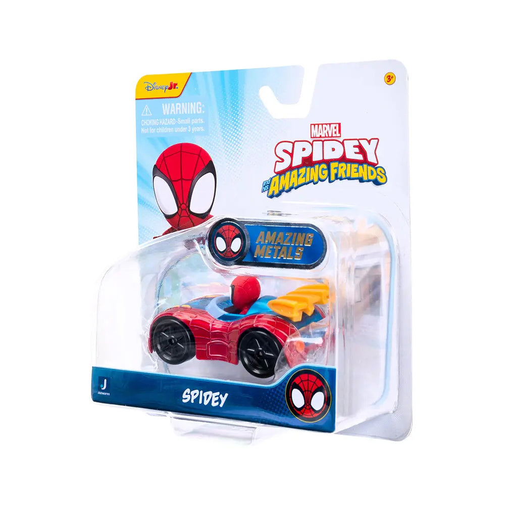 Marvel Spidey and His Amazing Friends Amazing Metals Vehicle - Spidey