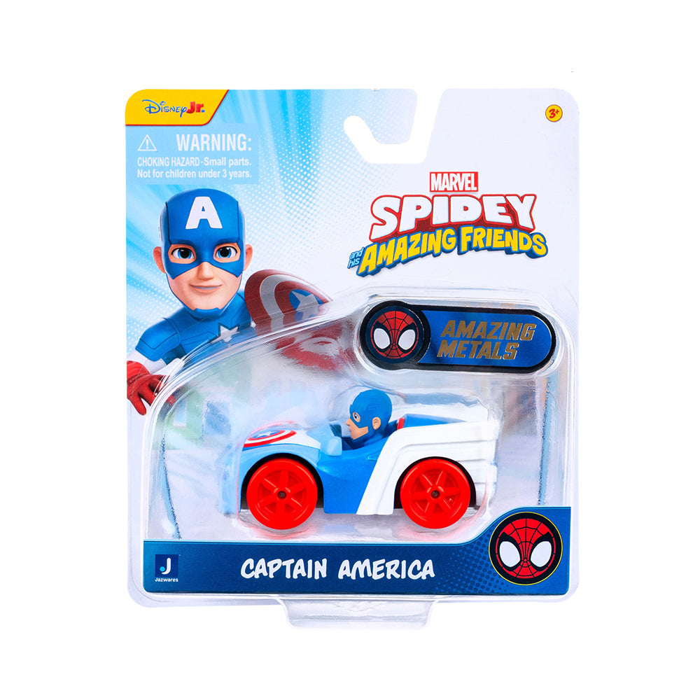Disney Jr. Marvel Spidey and his Amazing Friends - Amazing Metals Die-Cast Vehicle