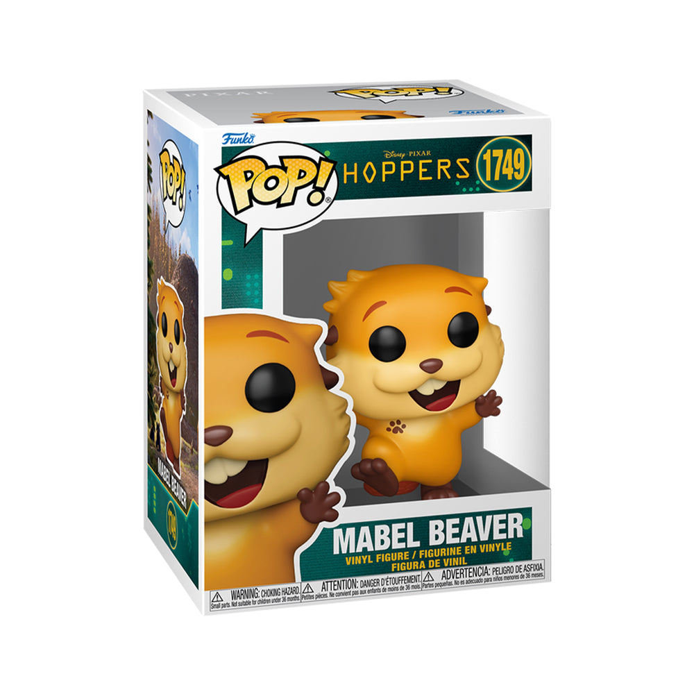 Funko Pop! Disney Pixar: Hoppers - Mabel Beaver No. 1749 Secondary image