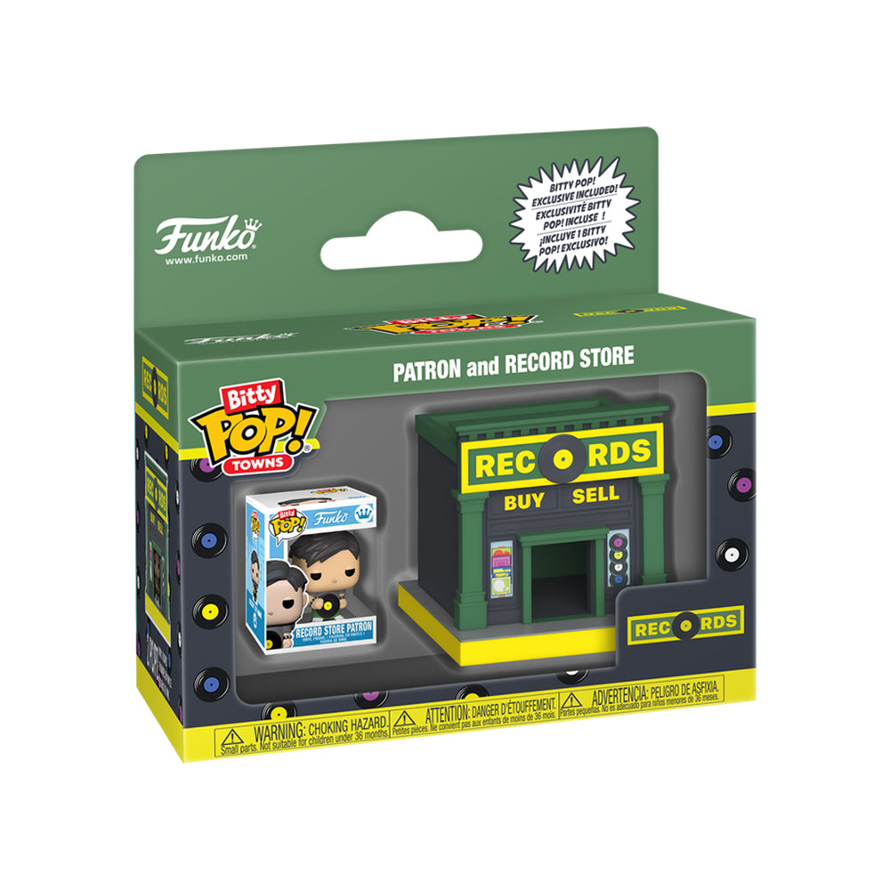 Bitty Pop Town: Bitty City - Patron and Record Store