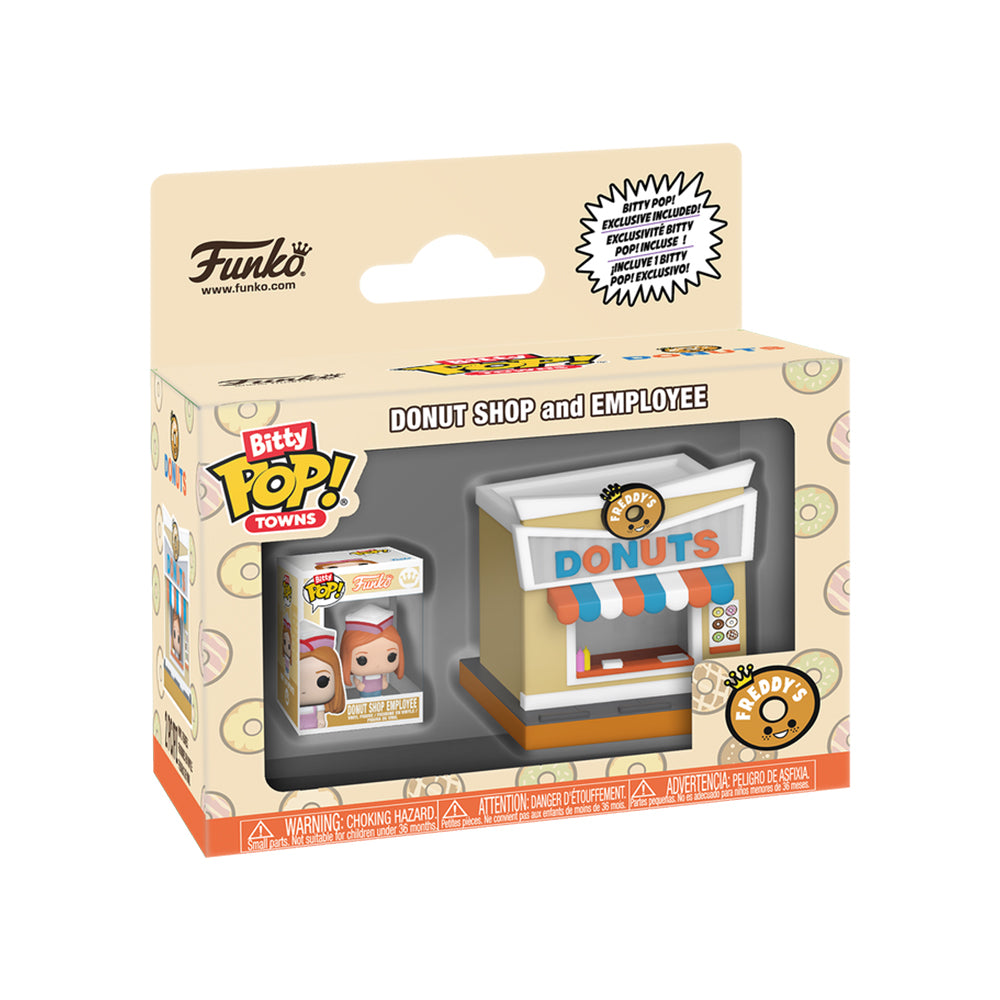Bitty Pop Town: Bitty City - Donut Shop and Employee Main image