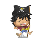 Funko Pop! Animation: One Piece - Monkey D. Luffy with Flag No. 2214 (Special Edition)