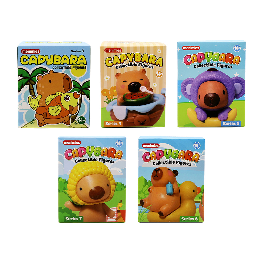 Menimies Capybara Collectible Figures