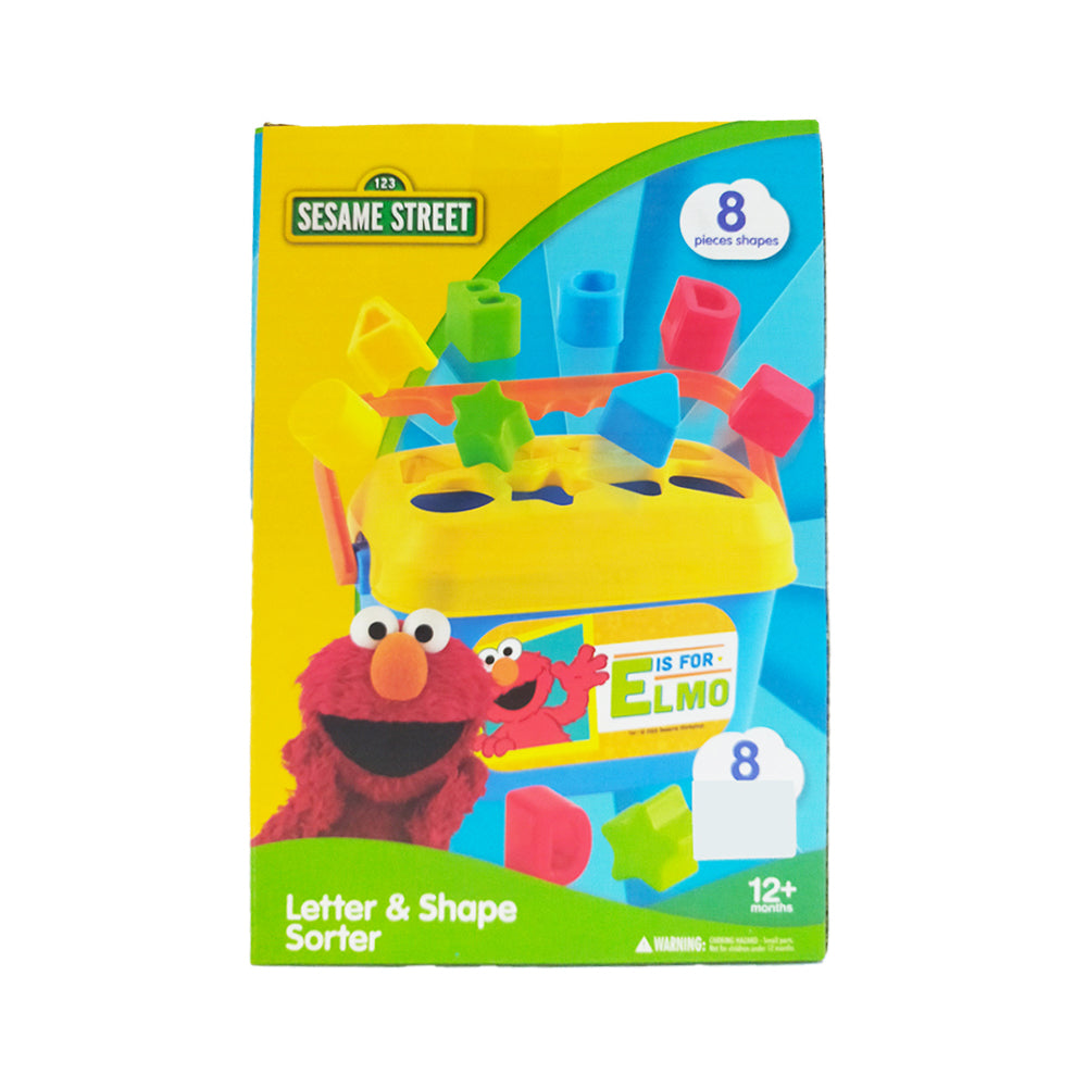 123 Sesame Street Letter & Shape Sorter