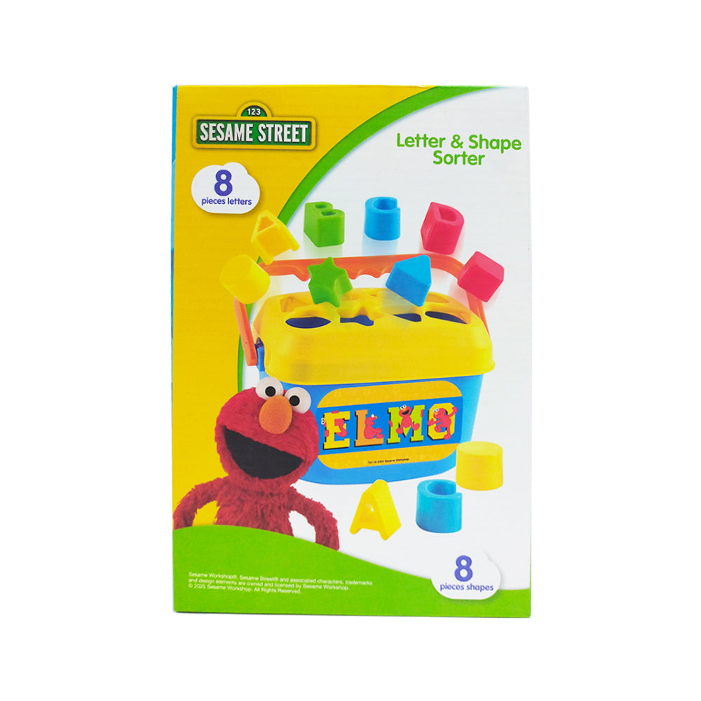 123 Sesame Street Letter & Shape Sorter