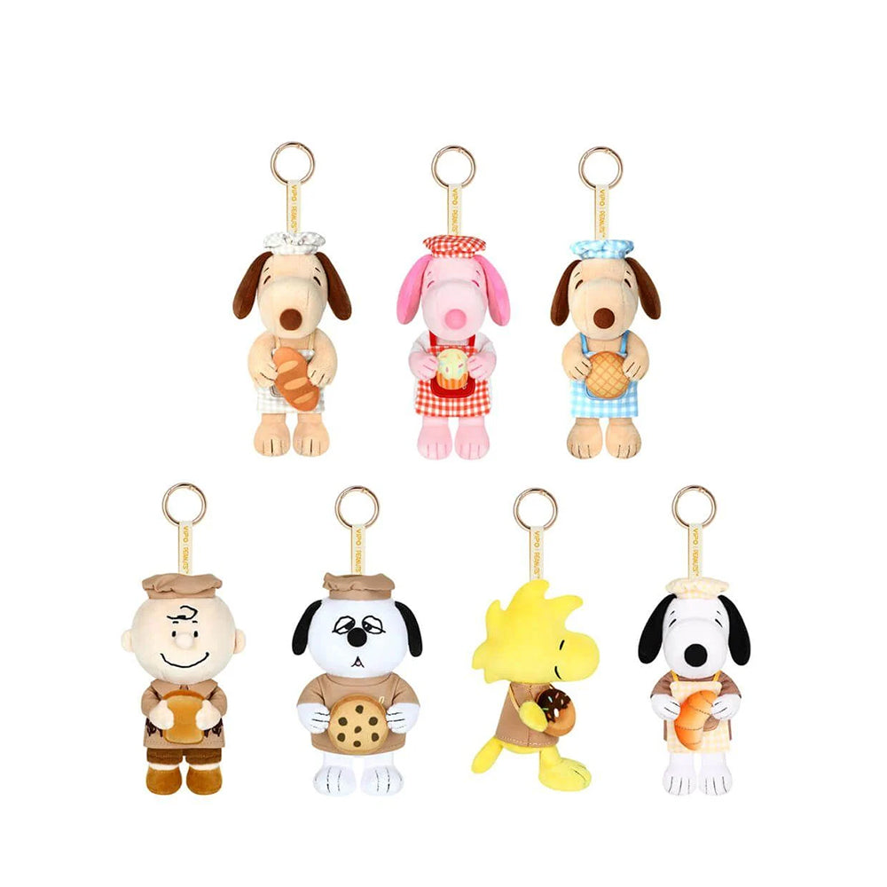VIPO X PEANUTS Bakery Series Plush Keychain Blind Box
