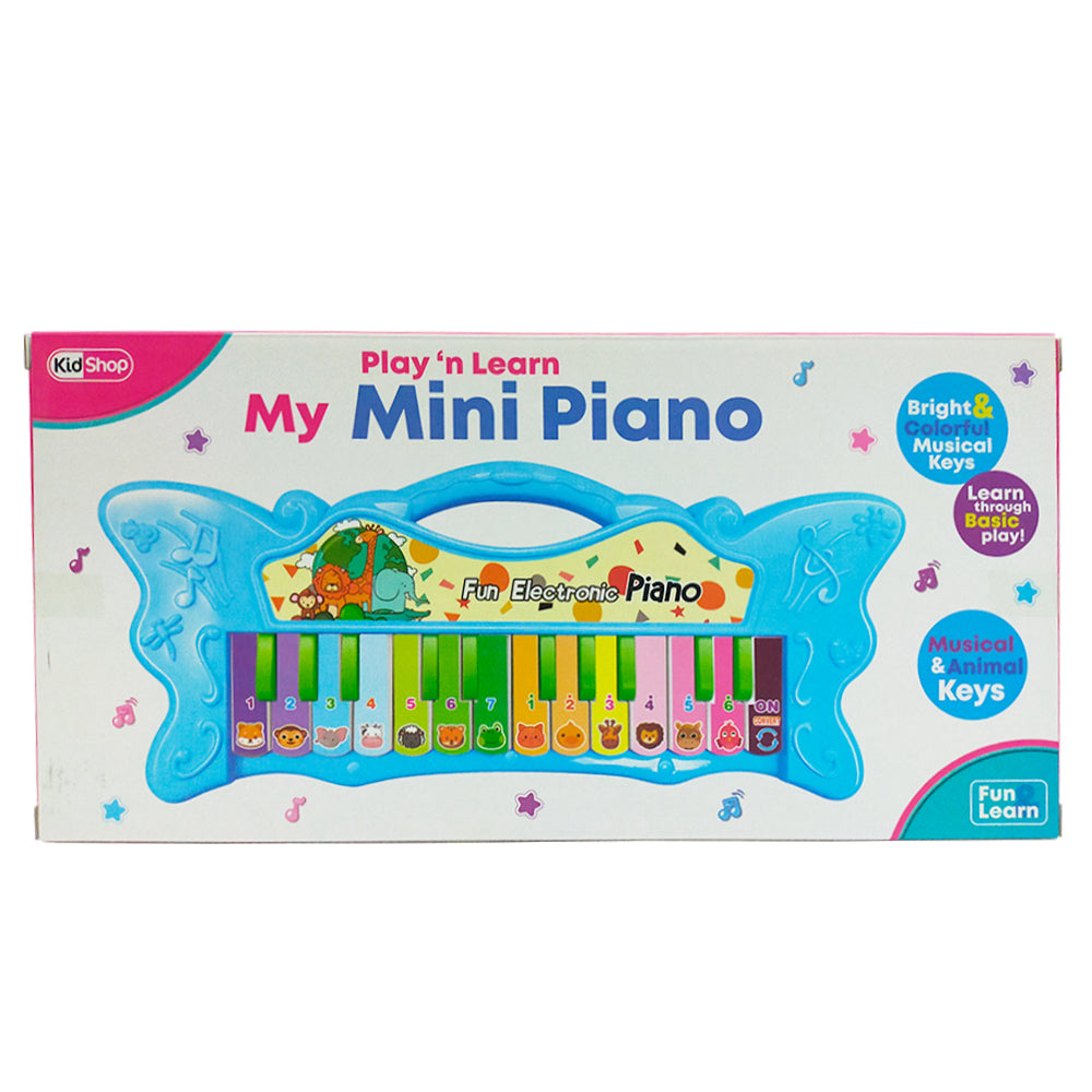 Kidshop Play N' Learn My Mini Piano - Pink