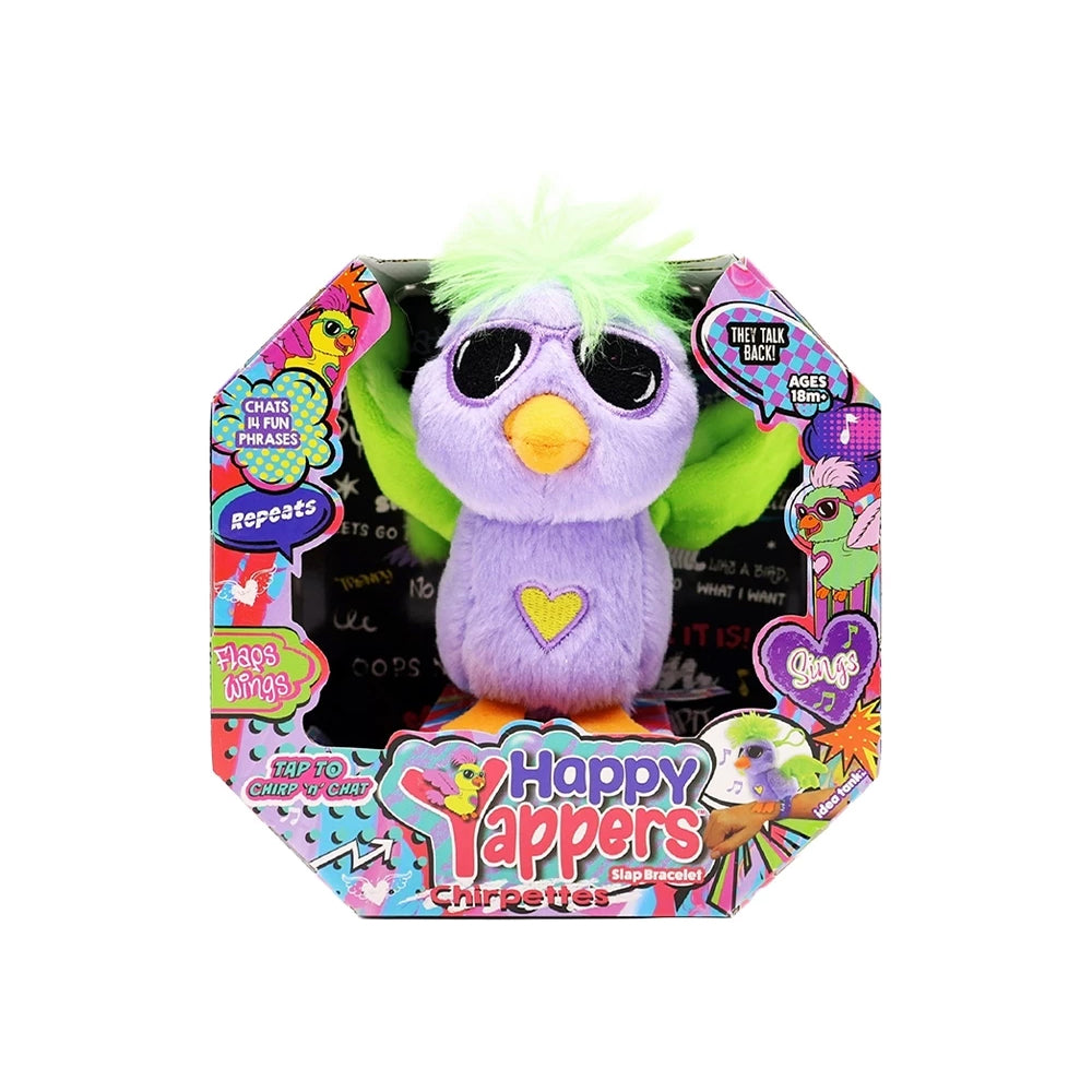 Happy Yappers Chirpettes Slap Bracelets Season 3 - Purple and Green