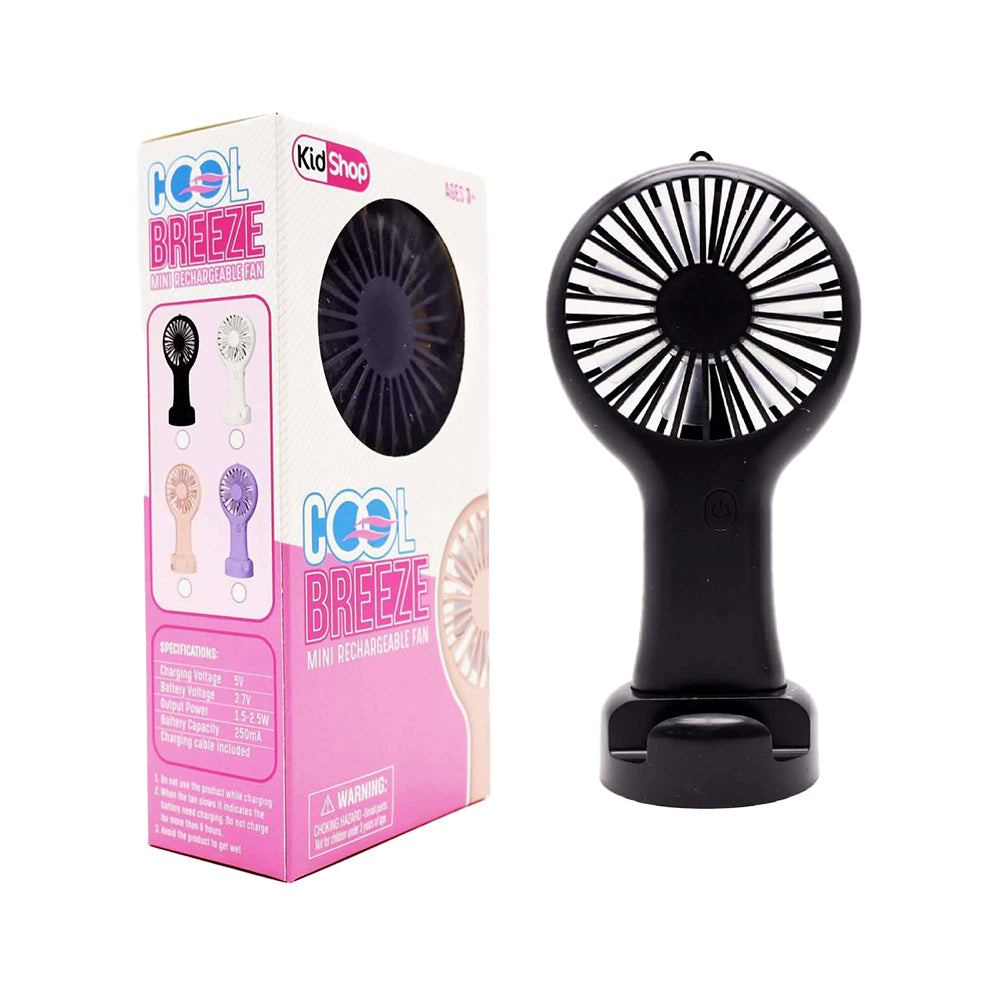 Kidshop Cool Breeze Mini Recharageable Fan