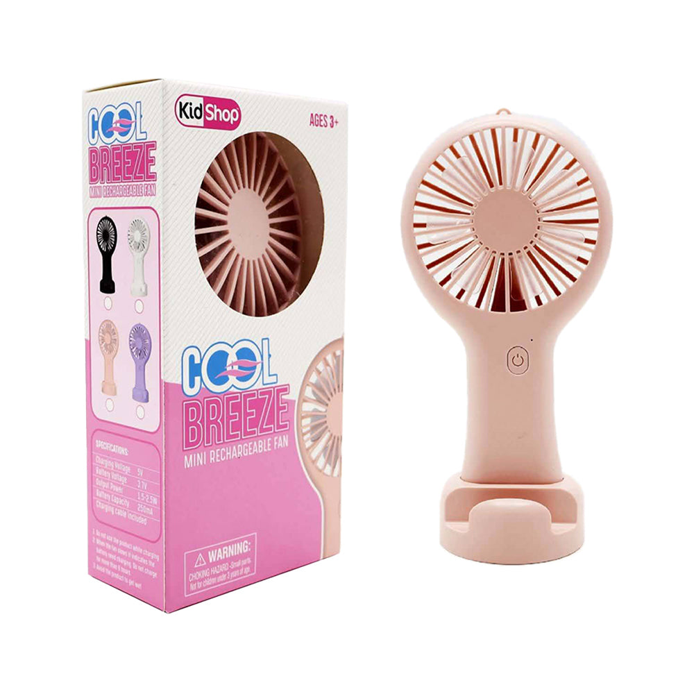 Kidshop Cool Breeze Mini Recharageable Fan