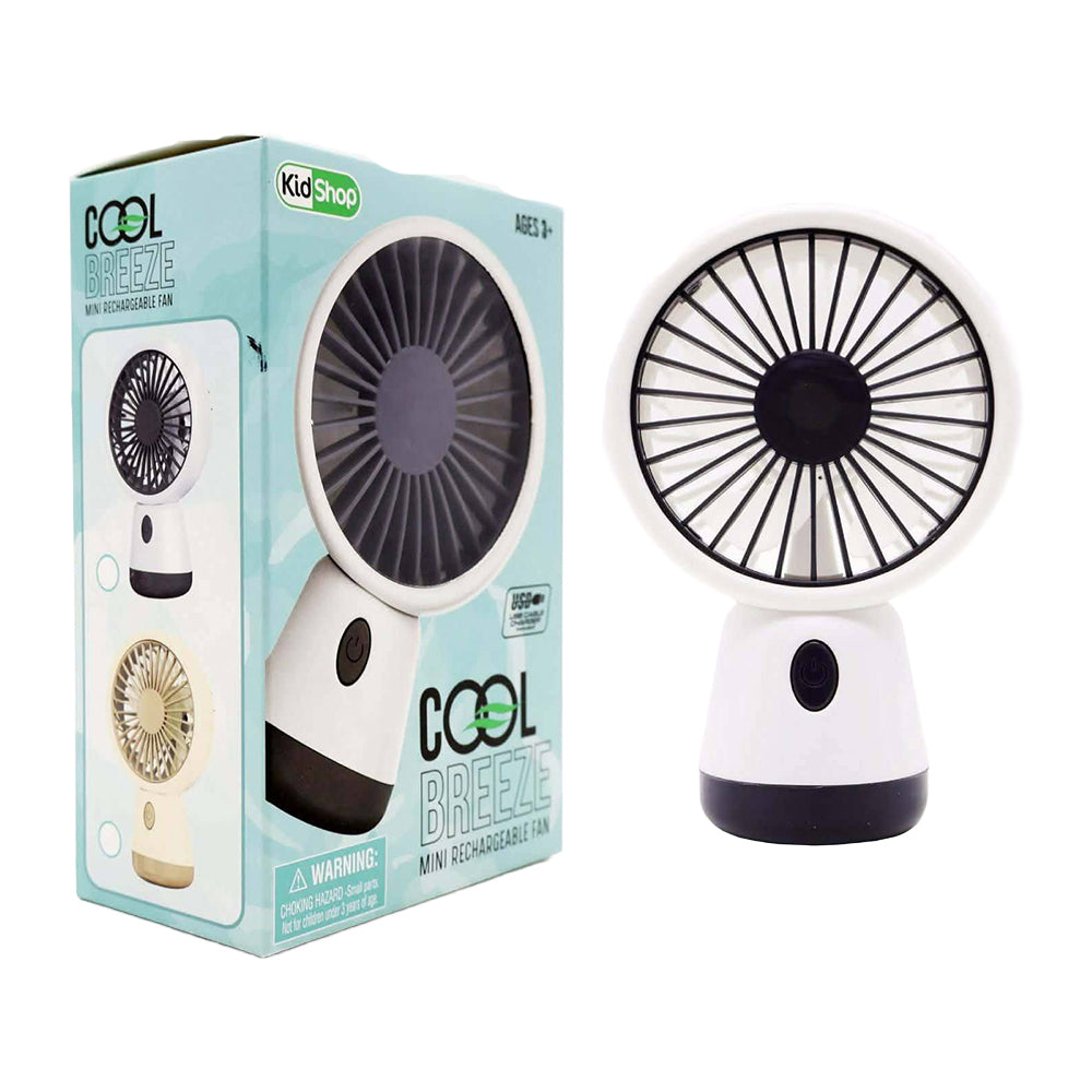 Kidshop Cool Breeze Mini Recharageable Fan
