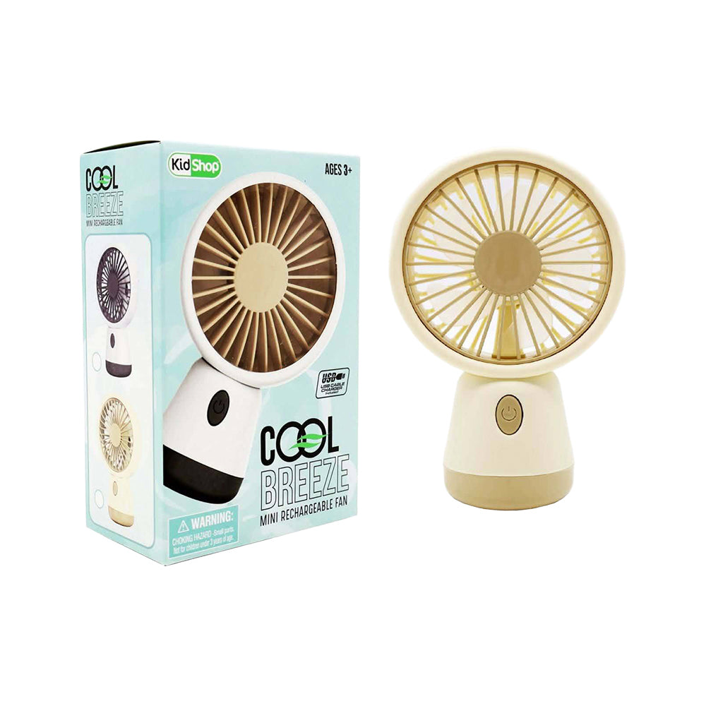 Kidshop Cool Breeze Mini Recharageable Fan