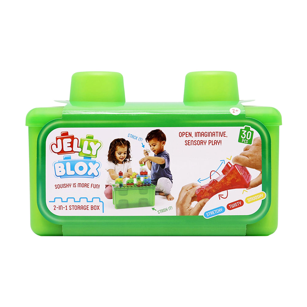 Jelly Blox 2-in-1 Storage Box (30 Pieces)