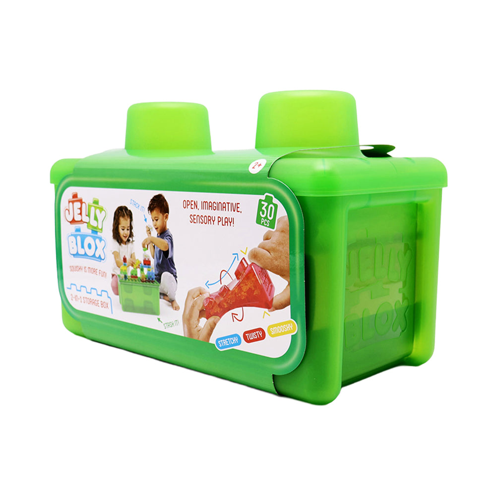 Jelly Blox 2-in-1 Storage Box (30 Pieces)
