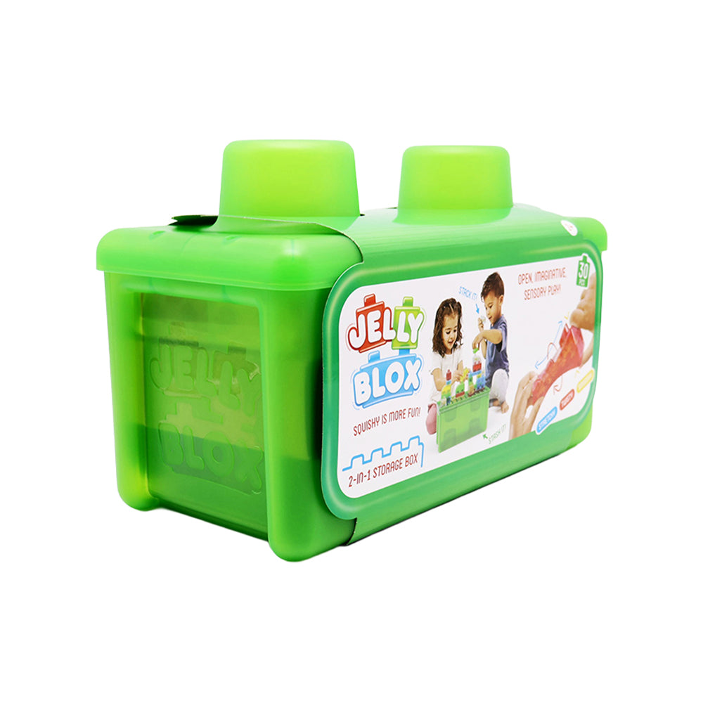 Jelly Blox 2-in-1 Storage Box (30 Pieces)