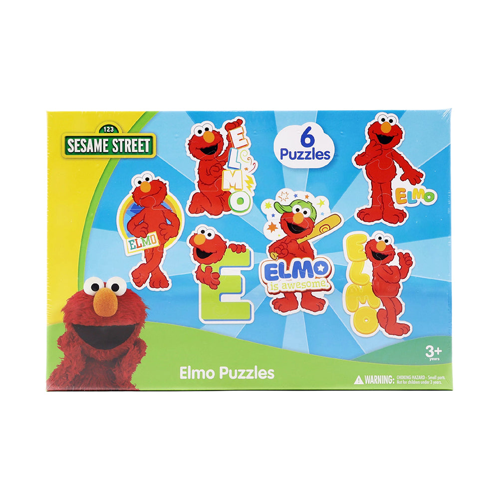 123 Sesame Street 6-Pieces Puzzle