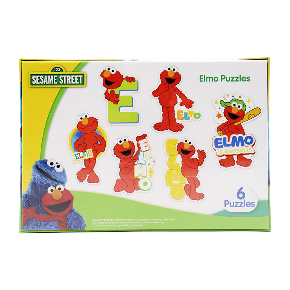 123 Sesame Street 6-Pieces Puzzle