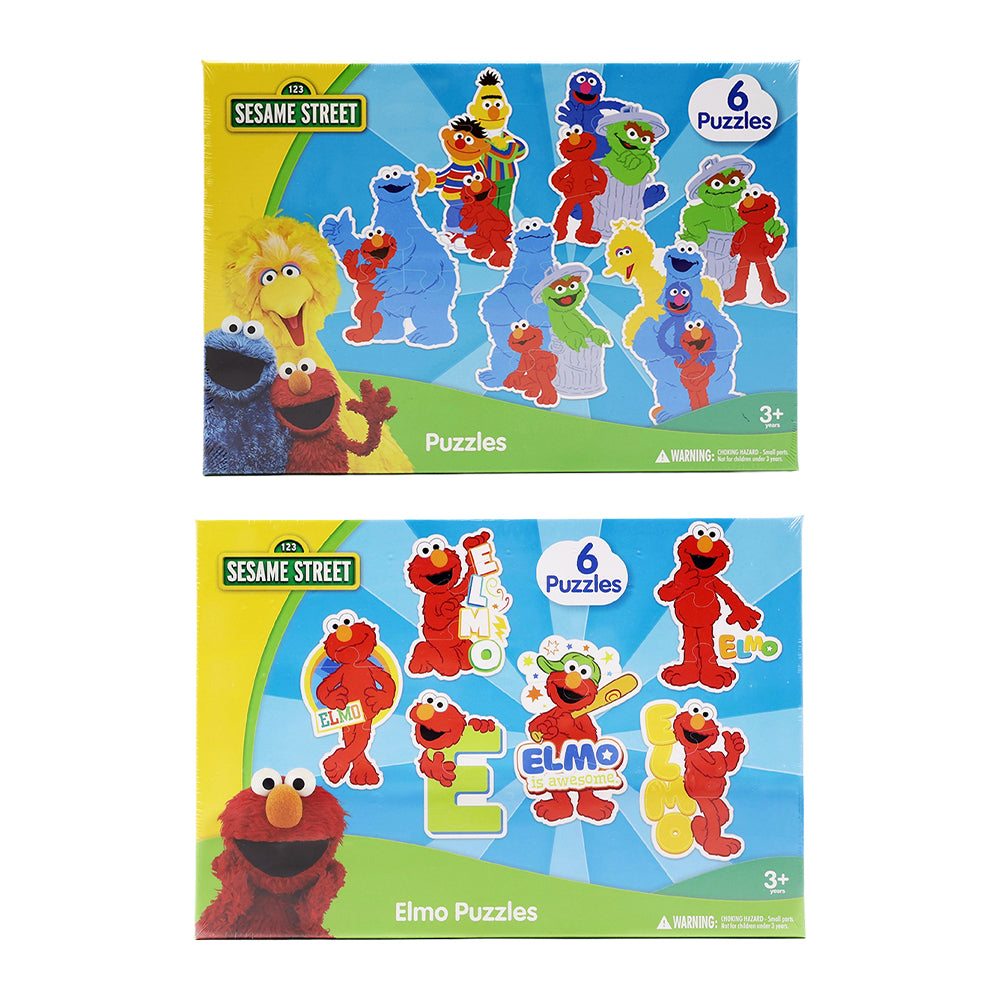 123 Sesame Street 6-Pieces Puzzle