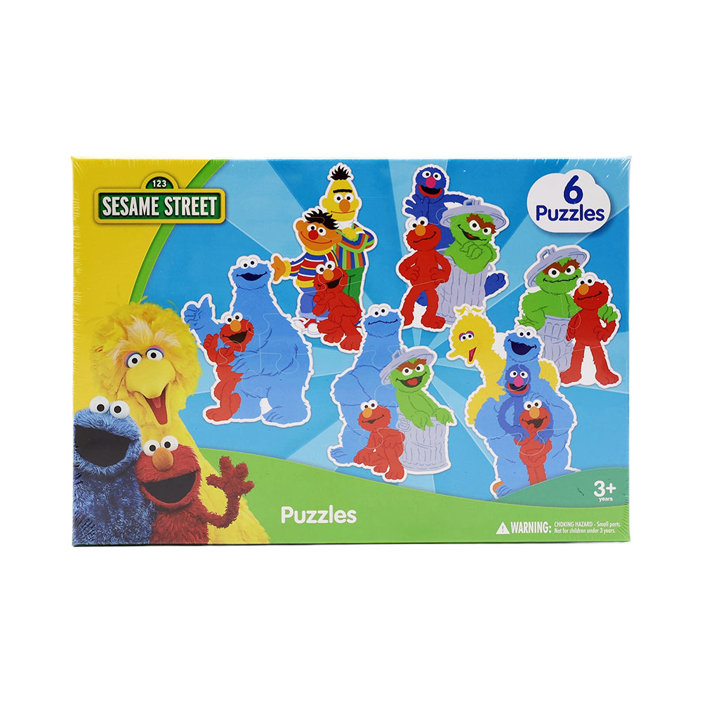 123 Sesame Street 6-Pieces Puzzle