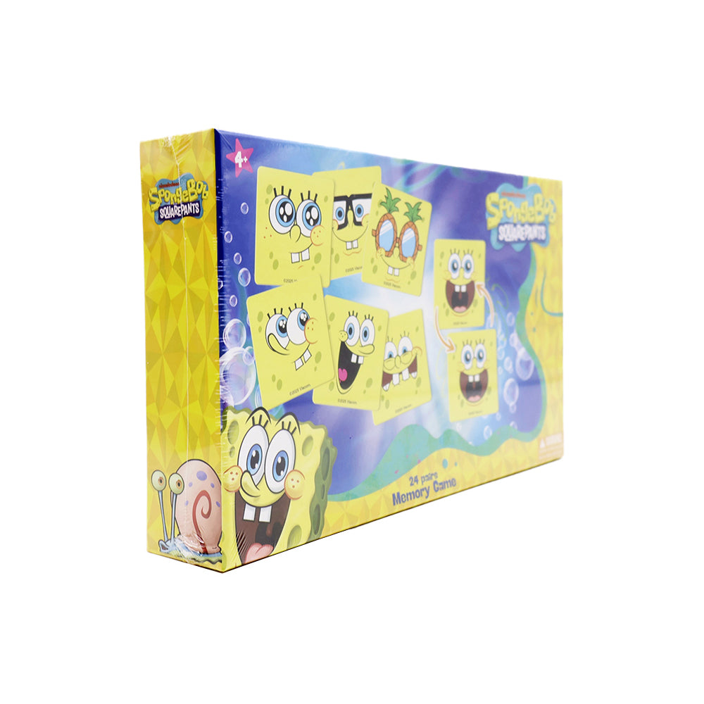 Nickelodeon Spongebob Squarepants 24 Pairs Memory Game
