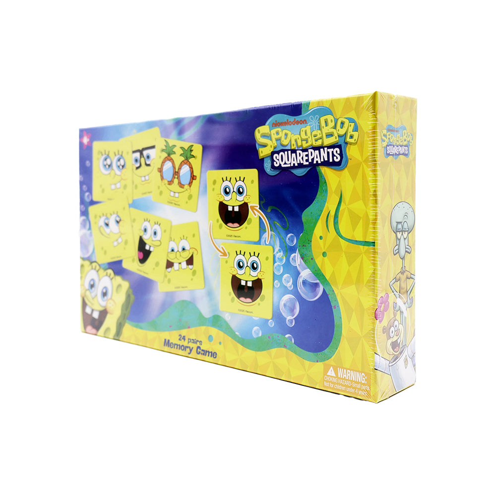 Nickelodeon Spongebob Squarepants 24 Pairs Memory Game