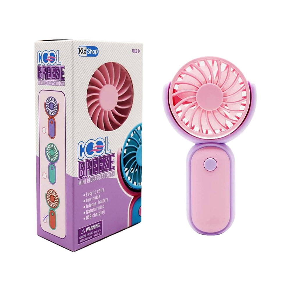 Kidshop Cool Breeze Mini Recharageable Fan