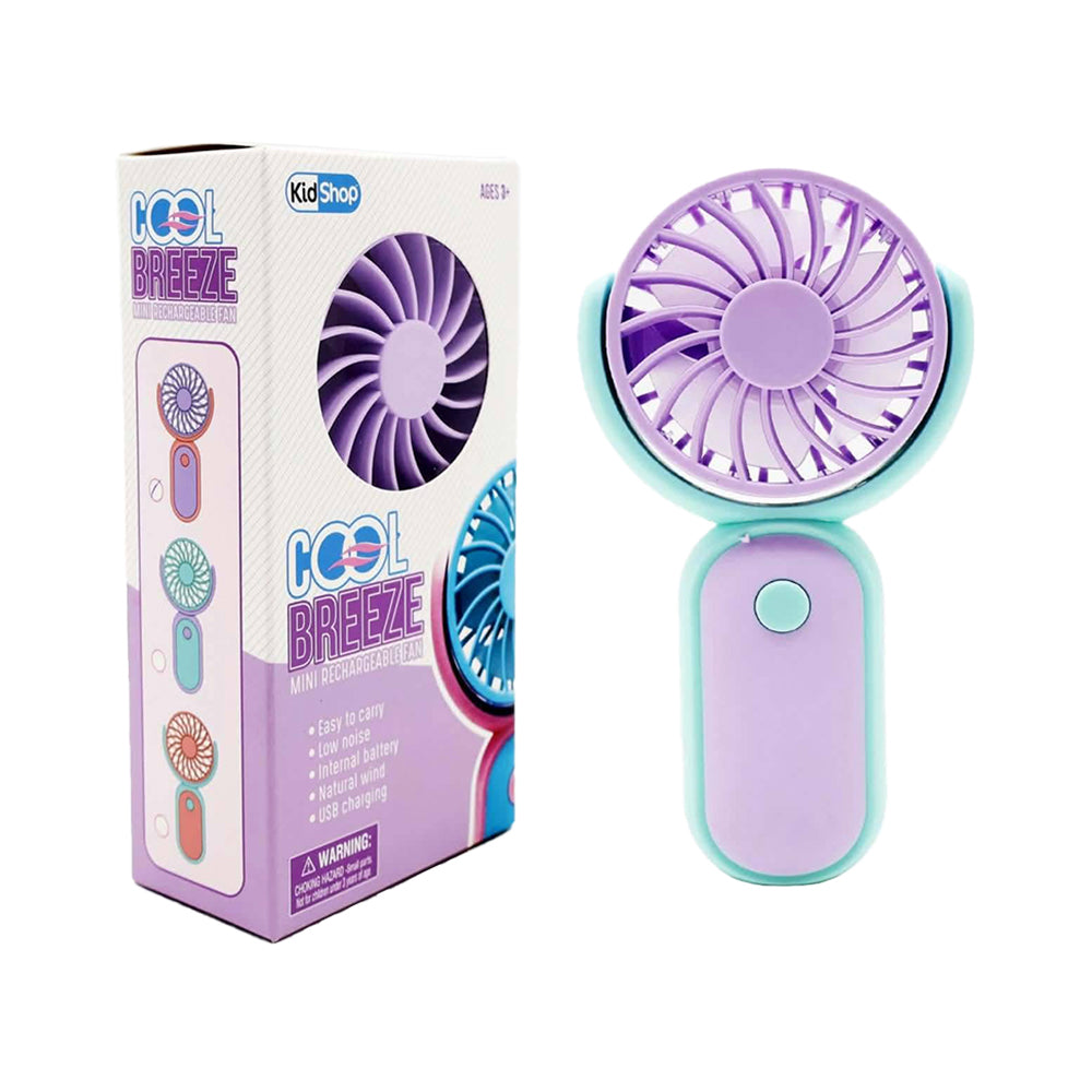 Kidshop Cool Breeze Mini Recharageable Fan