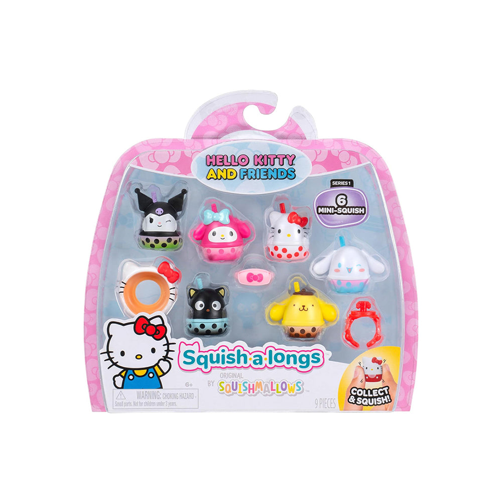 Squishmallows - Squish-a-long Series 1 Hello Kitty and Friends 6 Mini-Squish