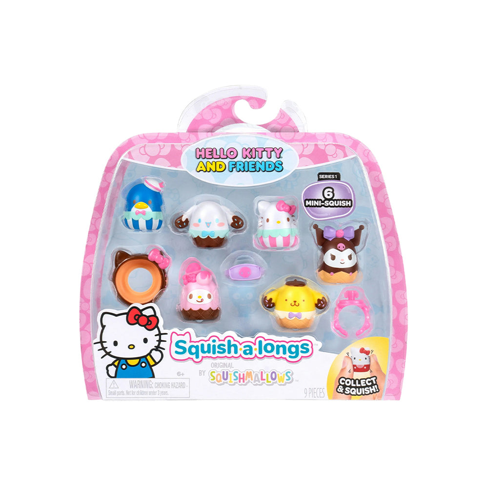Squishmallows - Squish-a-long Series 1 Hello Kitty and Friends 6 Mini-Squish