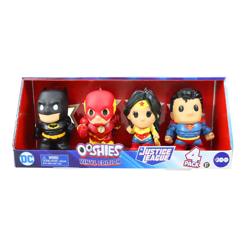 Ooshies DC Justice League 4-Inch Figure - 4 Pack