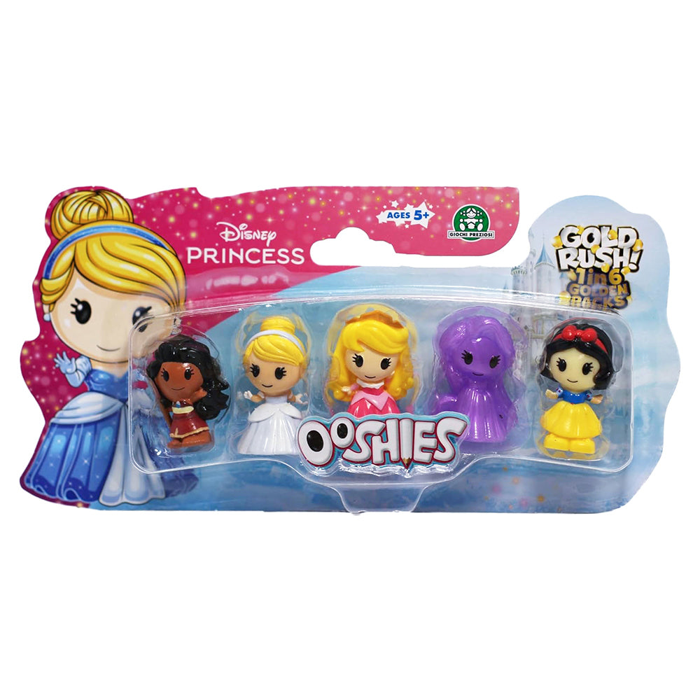 Ooshies Disney Princess Gold Rush!  5 Pack