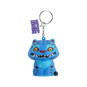 KPop Demon Hunters Derpy Tiger Squishy Keychain