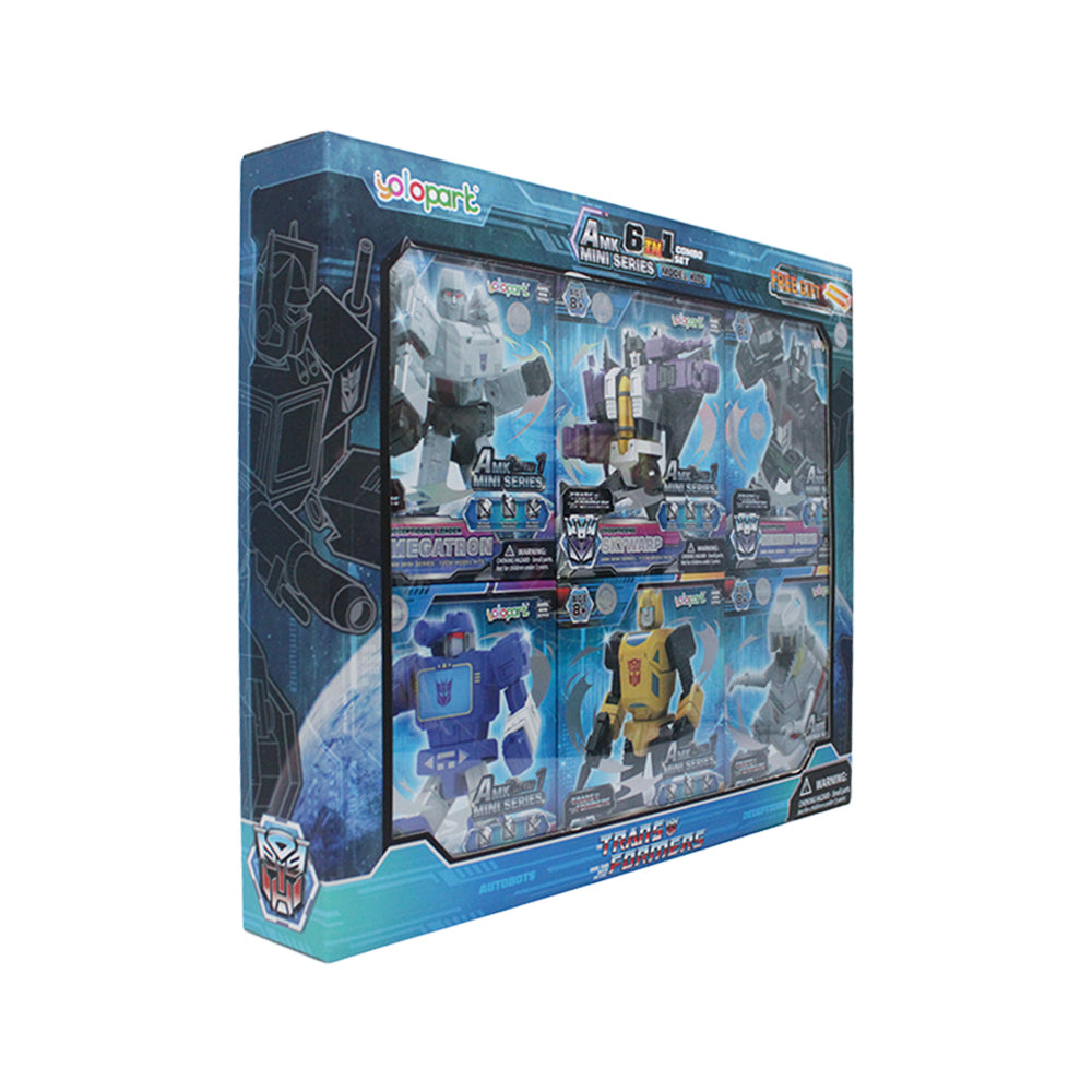 YOLOPARK Transformers AMK Mini Series 6 in 1 Combo Set Toys"R"Us Exclusive
