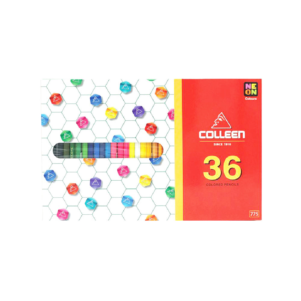Colleen Neon Colors - 24 Colored Pencils