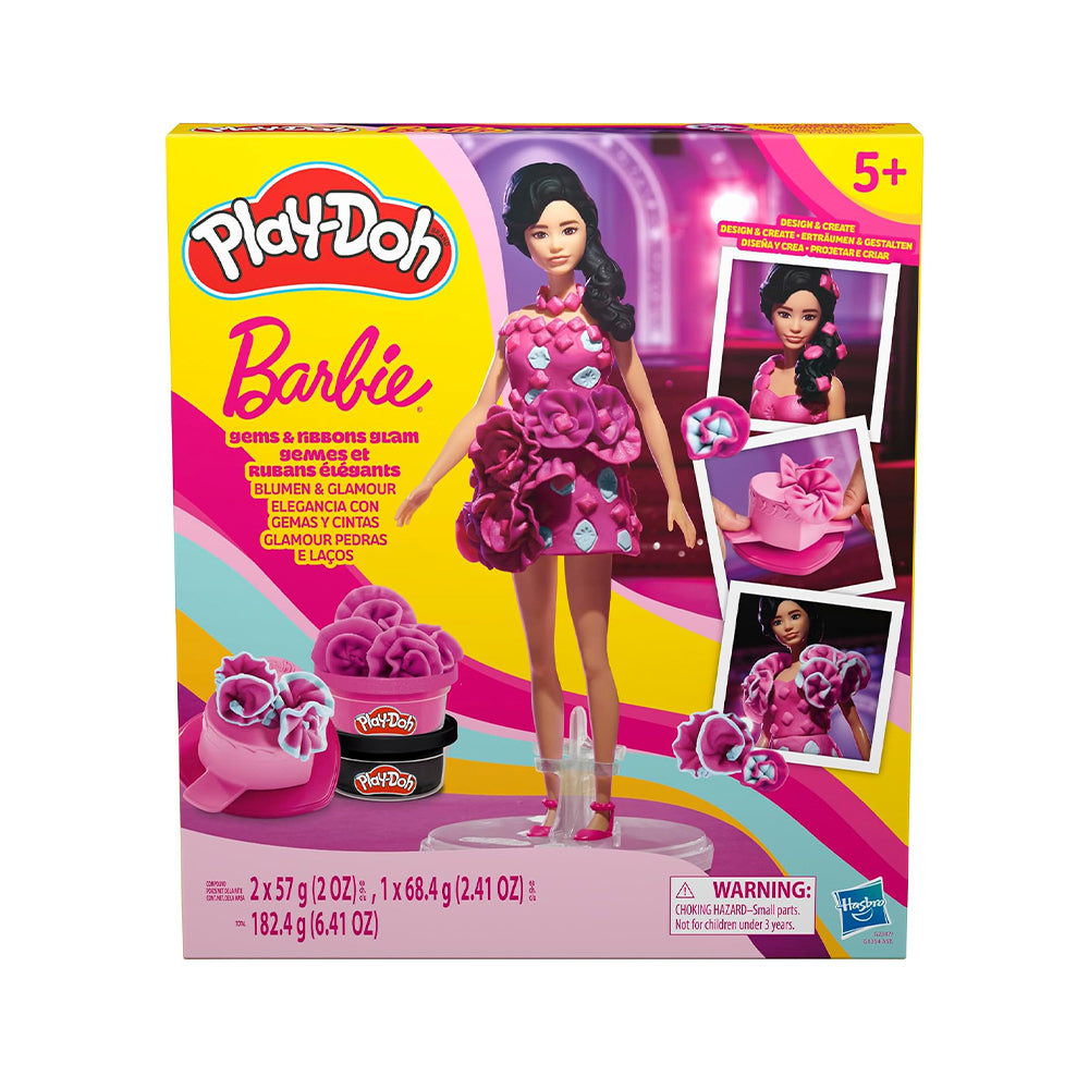 Play-Doh Barbie Gems & Ribbons Glam
