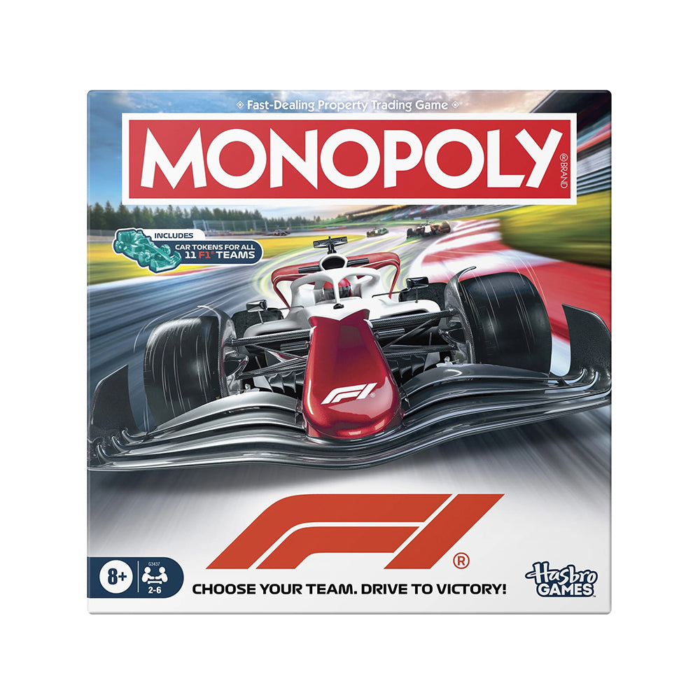 Monopoly F1 Edition Board Game