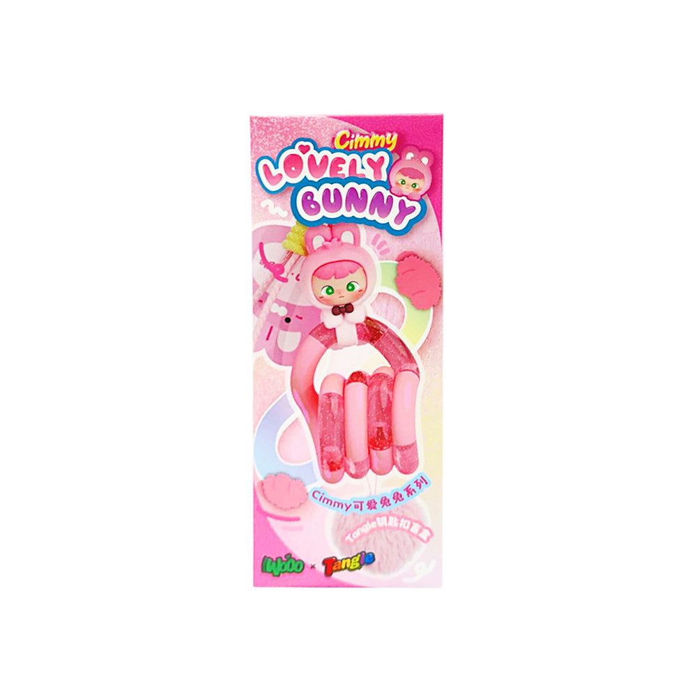 Diudiu Cimmy Lovely Bunny Tangle Series Blind Box - Keychain