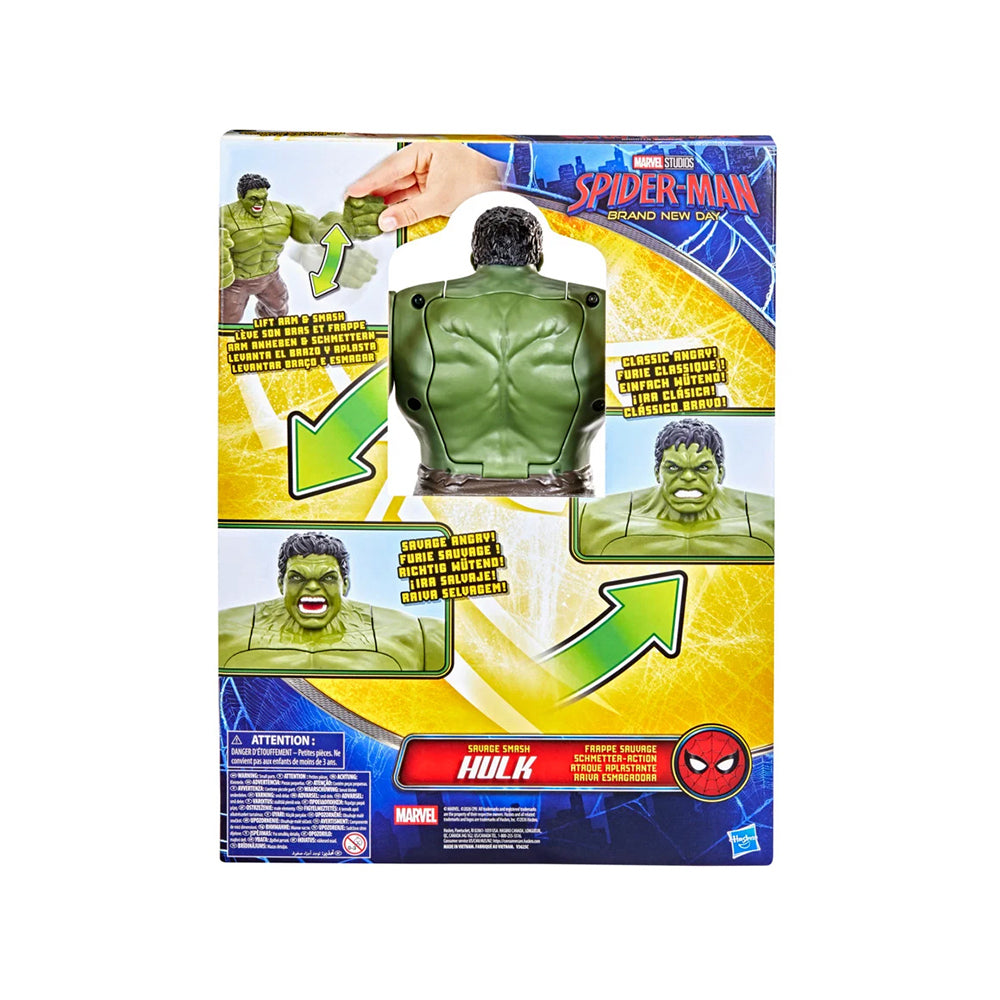 Marvel Studios Spider-Man Brand New Day - Savage Smash Hulk