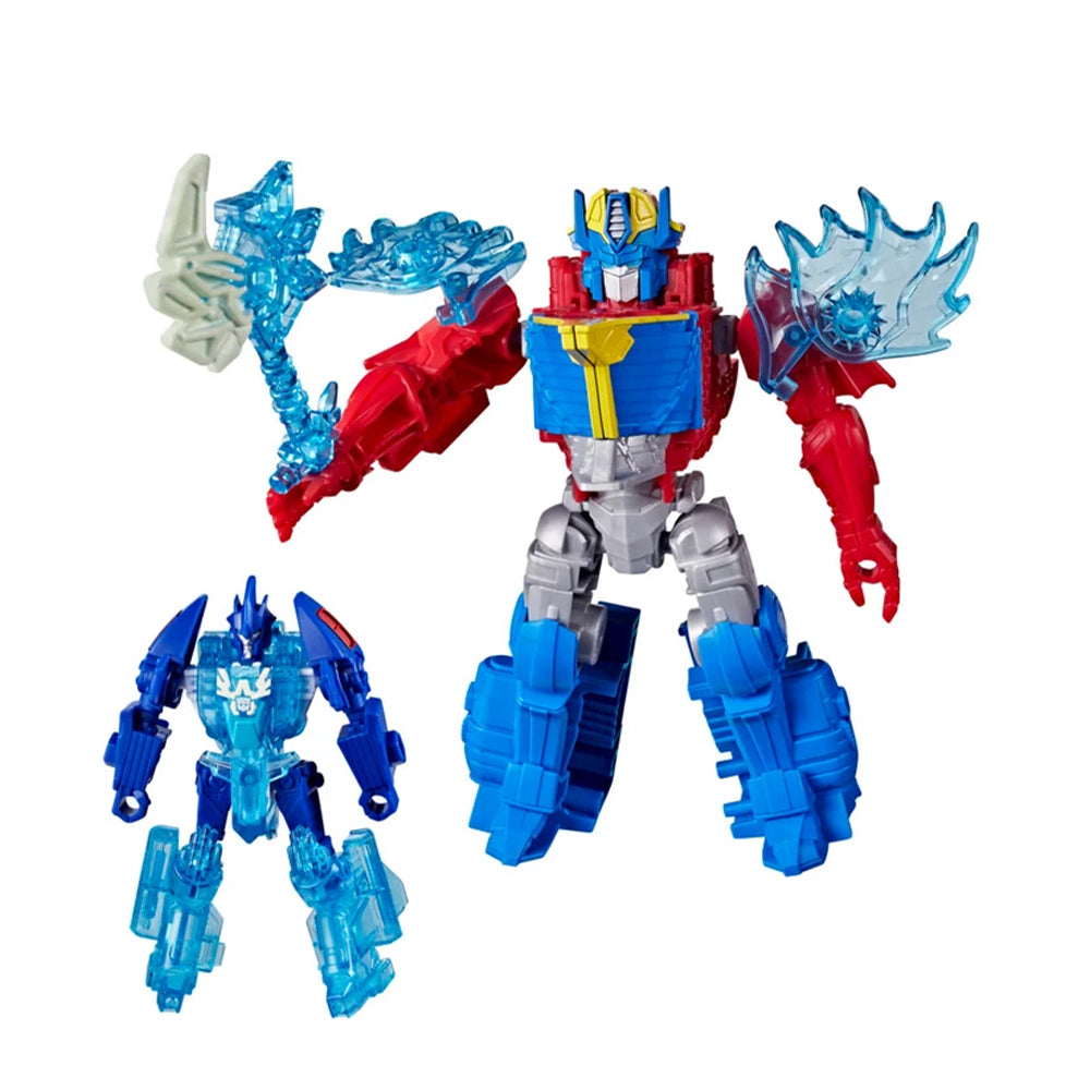 Transformers Cyberworld - Optimus Prime & Autobot Mirage