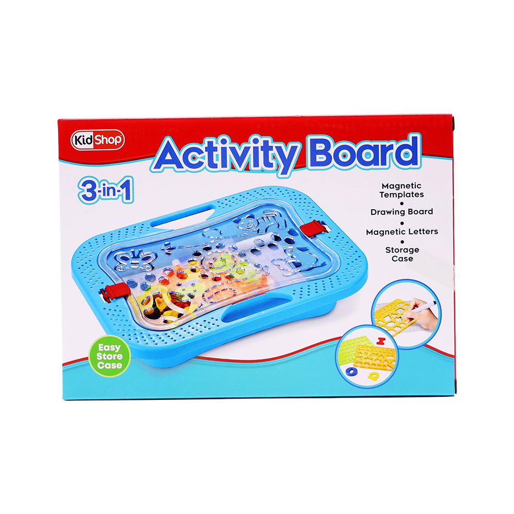 Kidshop 3-in-1 Activity Board