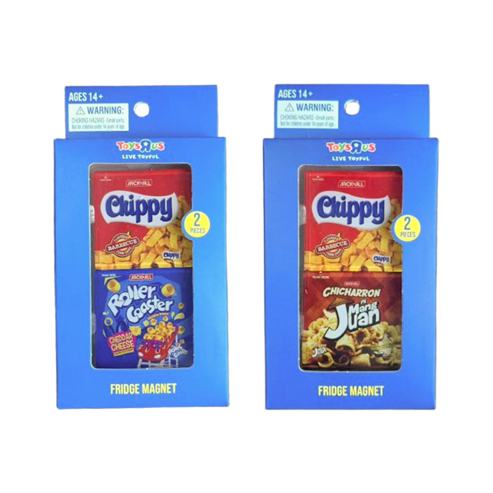 Toys"R"Us Live Toyful Jack 'N Jill URC 5x5cm Fridge Magnet - 2 Pieces