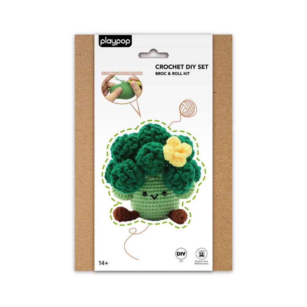 Playpop Crochet DIY Set Broccoli